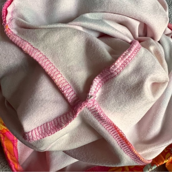 Shein Floral Hippie Retro Bohemian Two-Piece Bell Bottom Halter Crop Top Outfit - Picture 11 of 17